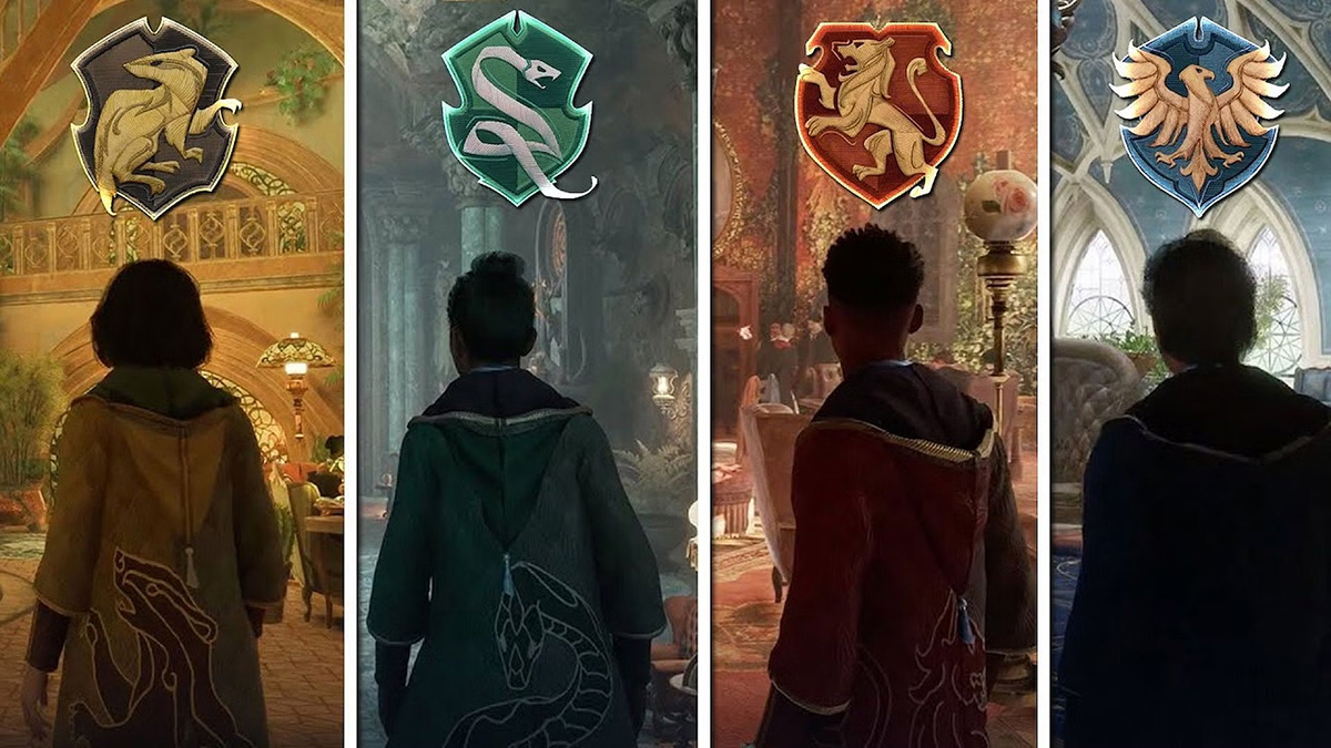 Choosing the character and the class power inside Hogwarts Legacy game