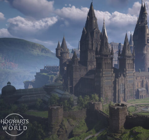 Big School inside Hogwarts Legacy game