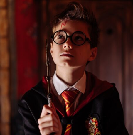 Harry potter think about the spell magic will use 